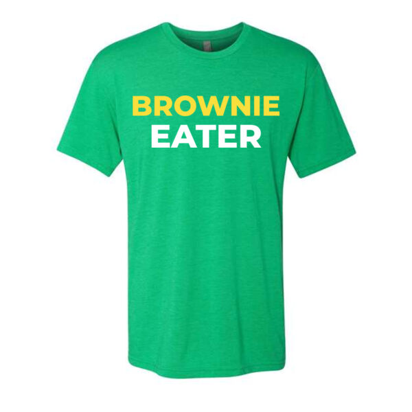 BROWNIE EATER + SLOGAN - Printed Logos Thumbnail