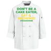 Eight Knot Button Chef Coat with Thermometer Pocket Thumbnail