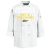 Eight Knot Button Chef Coat with Thermometer Pocket Thumbnail