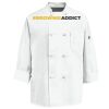 Eight Knot Button Chef Coat with Thermometer Pocket Thumbnail
