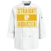 Eight Knot Button Chef Coat with Thermometer Pocket Thumbnail