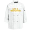Eight Knot Button Chef Coat with Thermometer Pocket Thumbnail