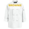 Eight Knot Button Chef Coat with Thermometer Pocket Thumbnail