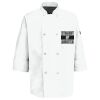 Button Chef Coat with Thermometer Pocket Thumbnail