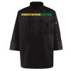 Black Knot Button Chef Coat Thumbnail