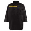 Black Knot Button Chef Coat Thumbnail