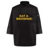 Black Knot Button Chef Coat Thumbnail
